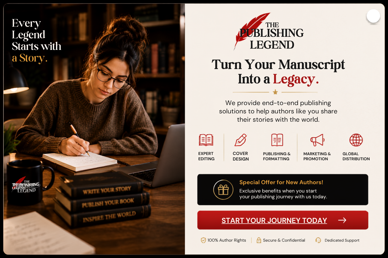 The Publishing Legend - Turn Your Manuscript Into a Legacy
