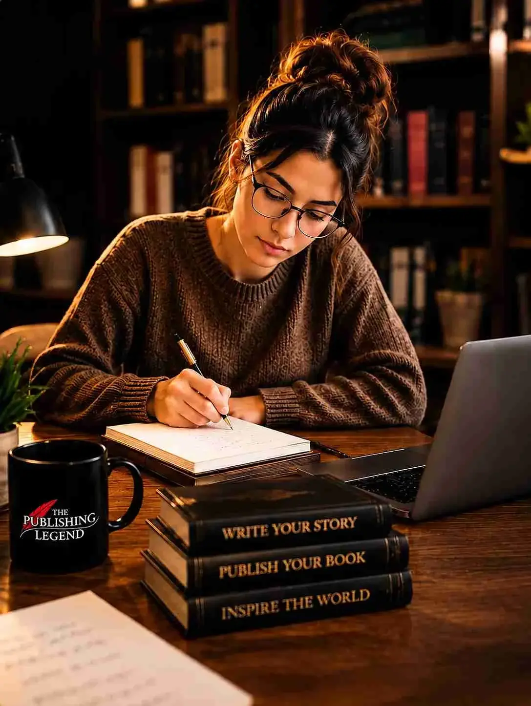 The publishing Legend Girl