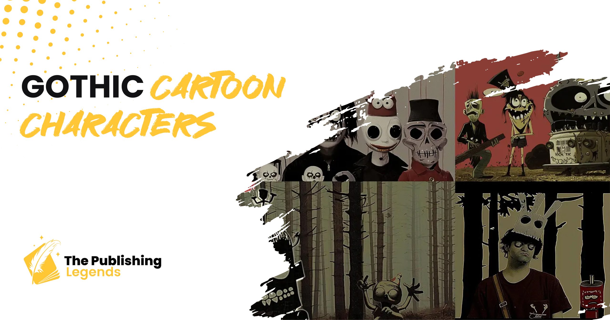 gothic cartoon characters